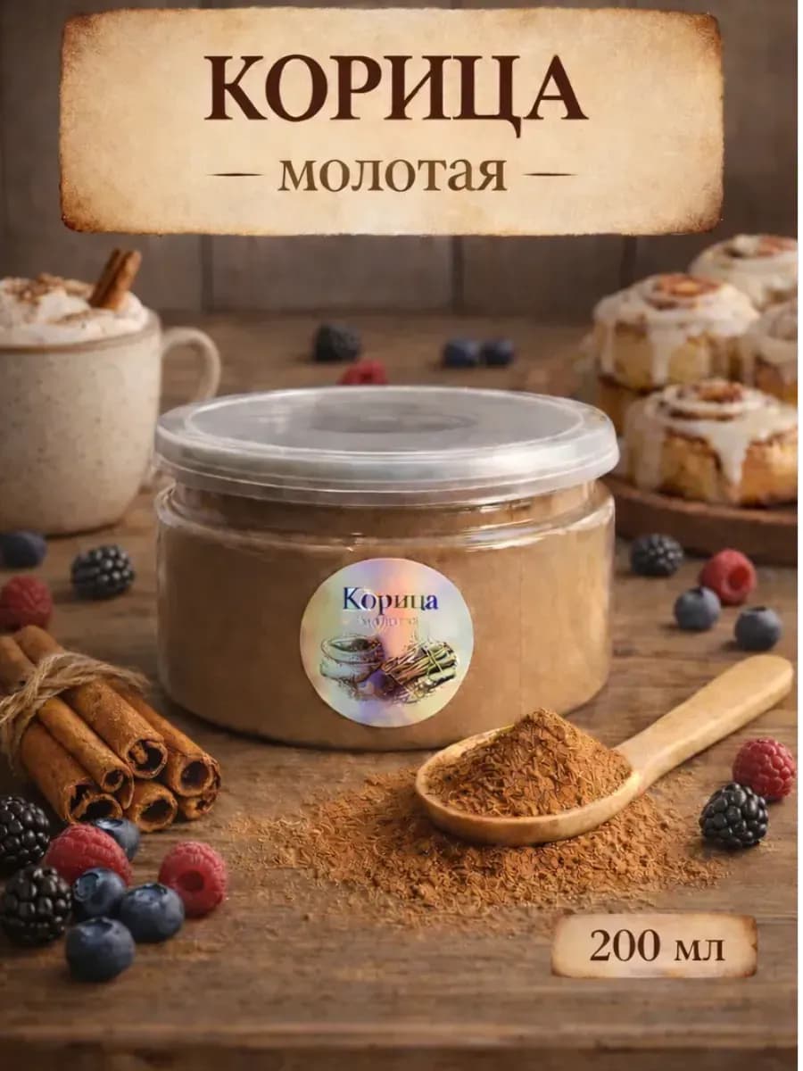 Корица молотая 140 гр