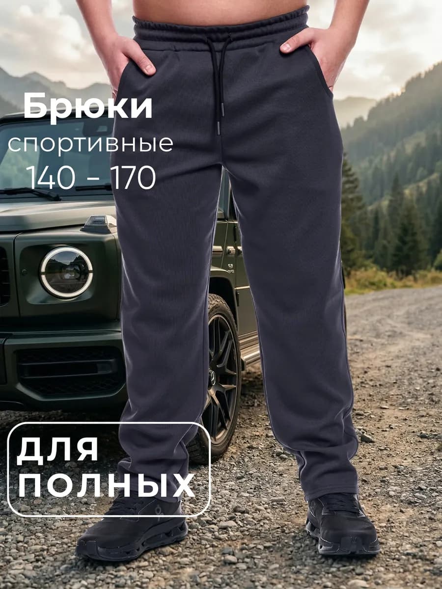 Штаны на полных спортивные