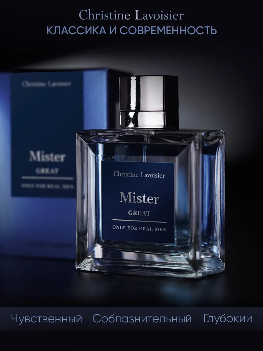 Туалетная вода мужская Mister Great 100 мл