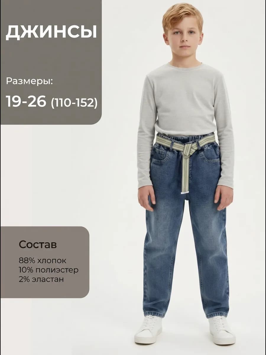 Джинсы бананы на резинке
