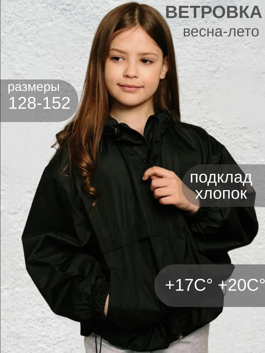 Ветровка штормовка летняя хлопковый подклад