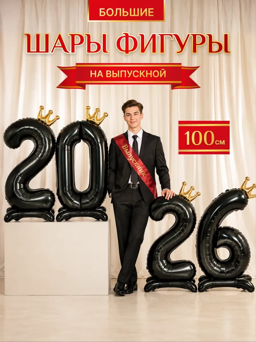 Набор воздушных шаров на выпускной 2026