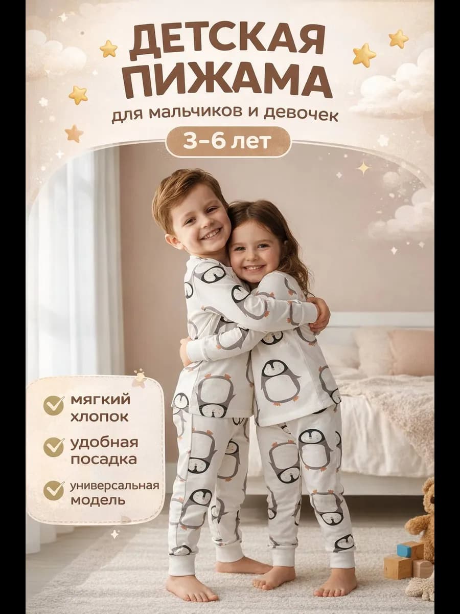 Пижама для малышей