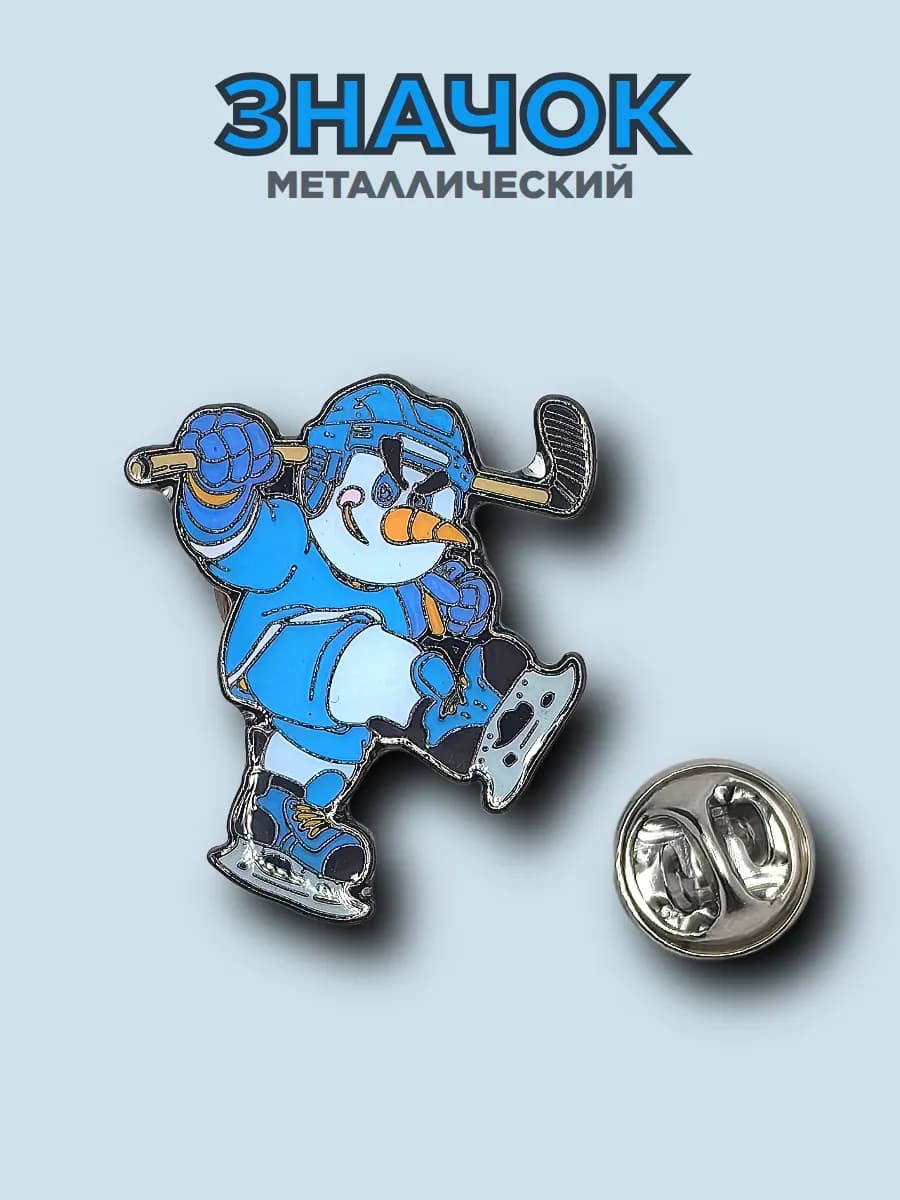 Значок Снеговик