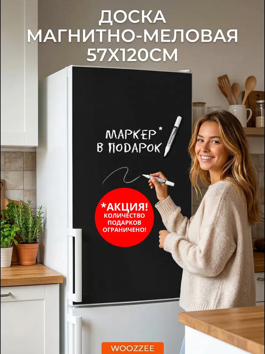Наклейки на холодильник магнитная доска для кухни