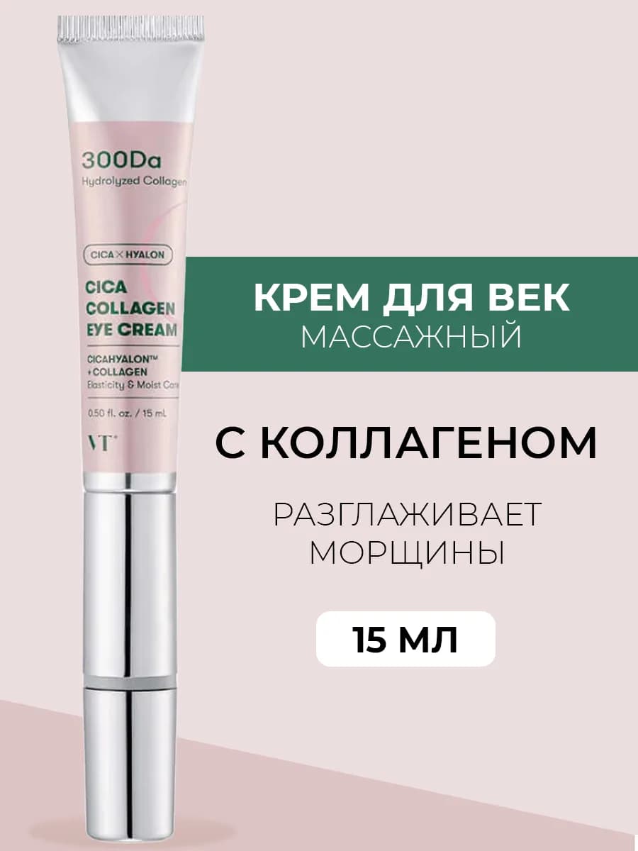 Крем для век массажный с коллагеном Cica Collagen Eye Cream