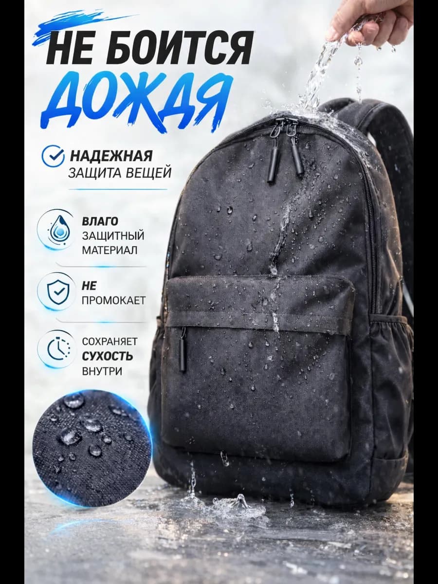 Рюкзак школьный городской