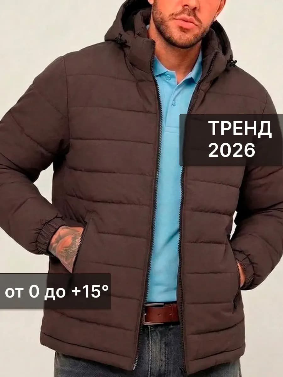 Куртка демисезонная с капюшоном