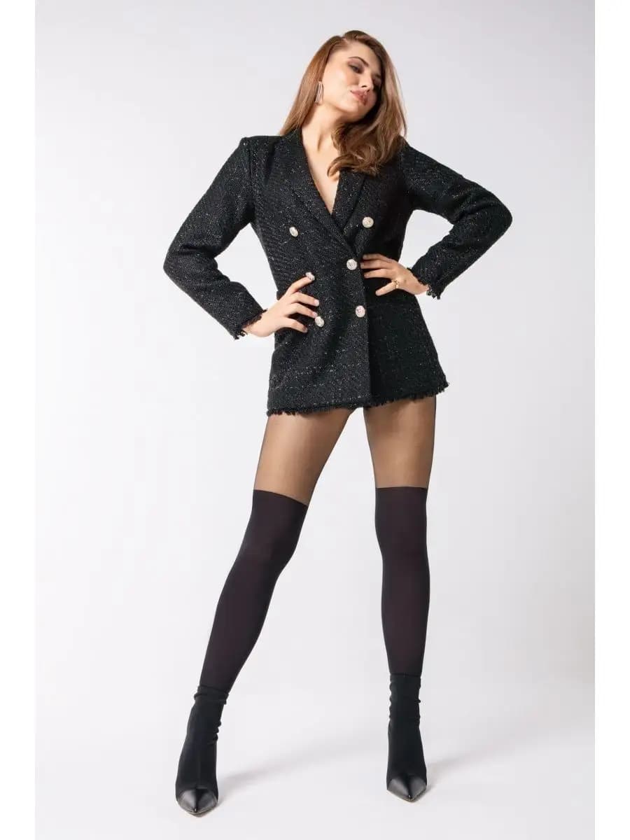 Колготки с имитацией чулок LUANA