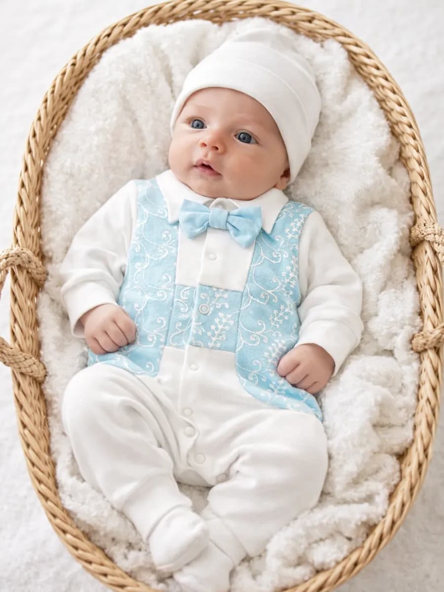 Комплект на выписку для новорожденного