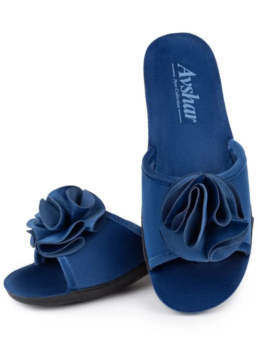 Тапочки домашние на танкетке