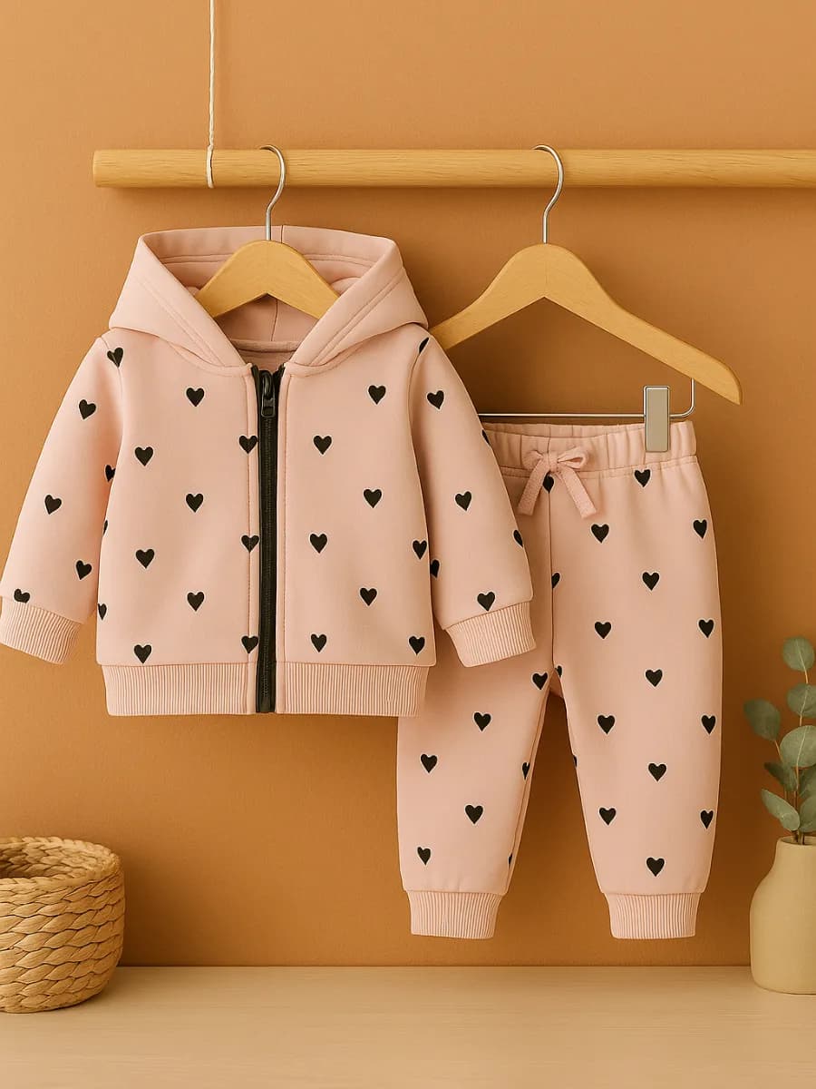 Костюм для новорожденных толстовка и брюки - фото 1