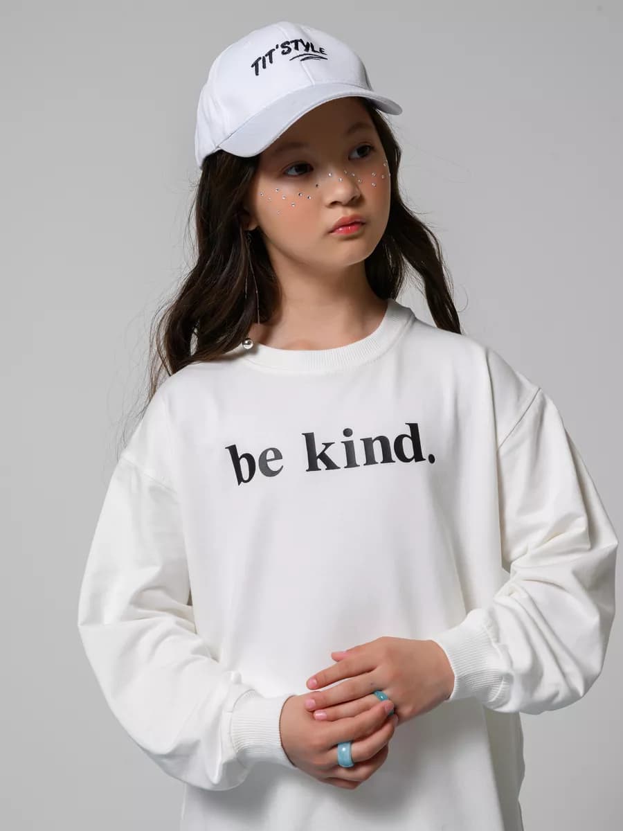 Свитшот оверсайз 2х нитка