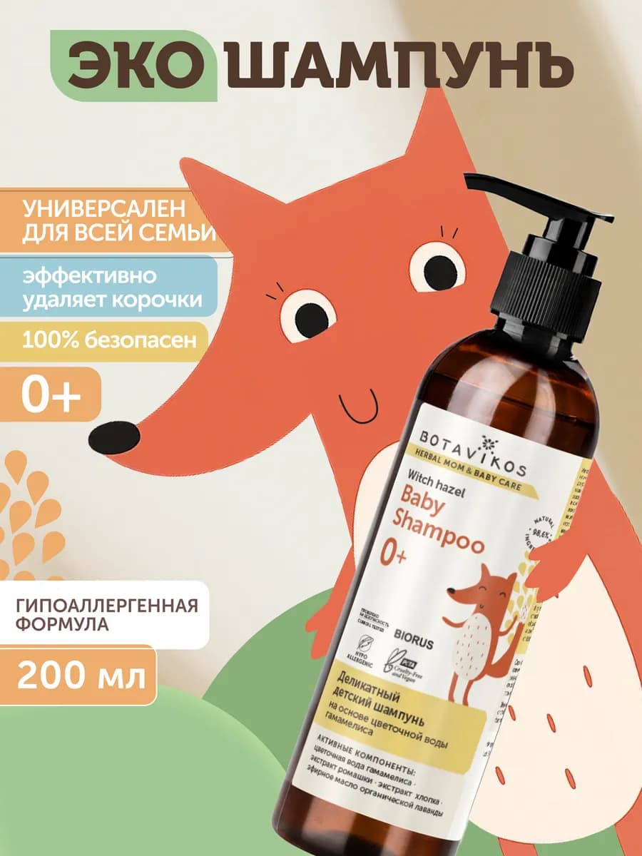 Детский шампунь