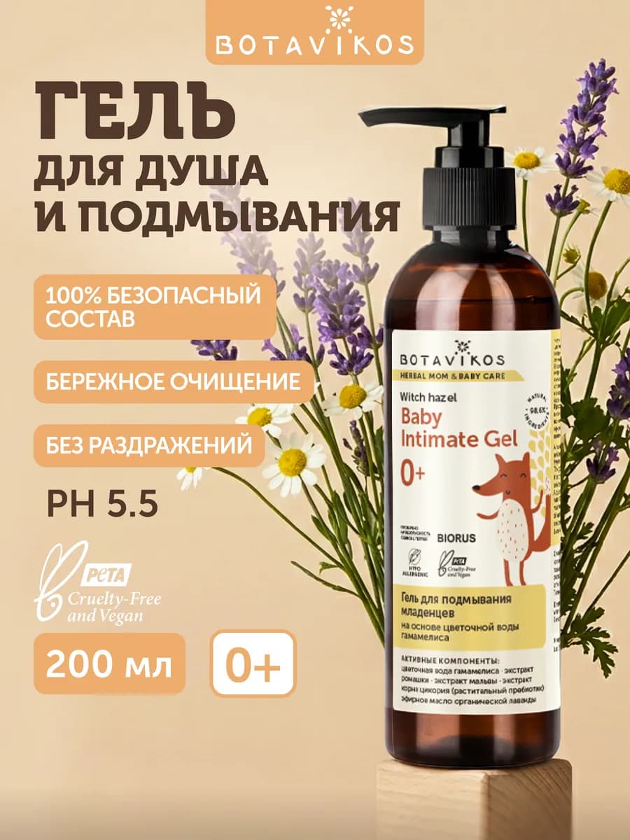 Гель для подмывания новорожденных