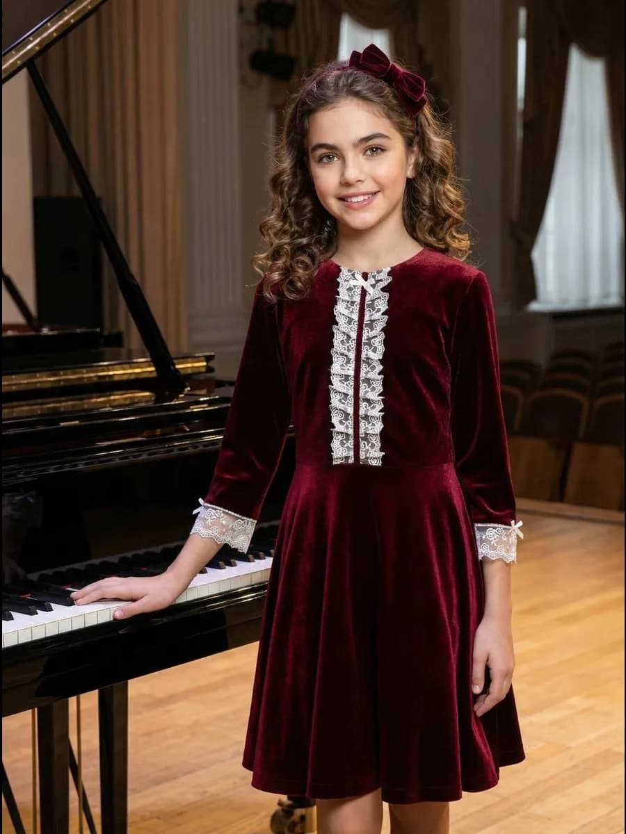 Платье праздничное школьное