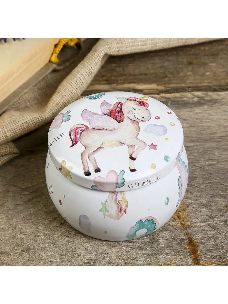 Шкатулка Единорог с крыльями 5х7,5х7,5см