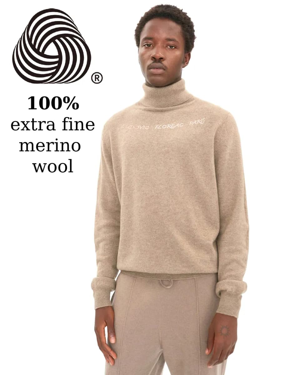 Водолазка с горлом теплая кашемир