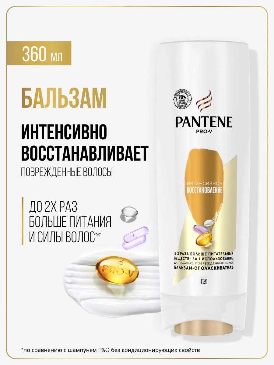 Бальзам для волос Интенсивное Восстановление 360мл