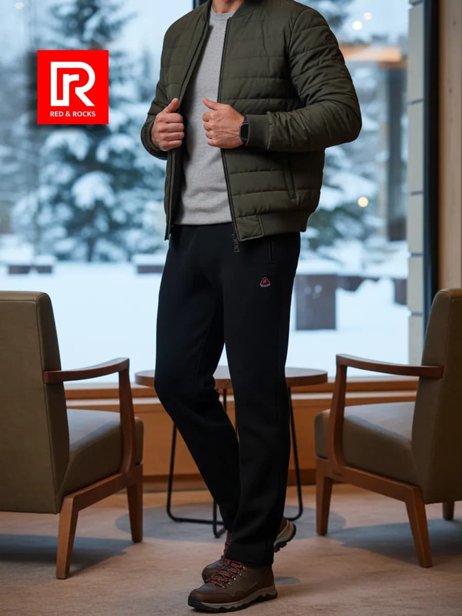 Брюки Штаны мужские зимние утепленные с начесом