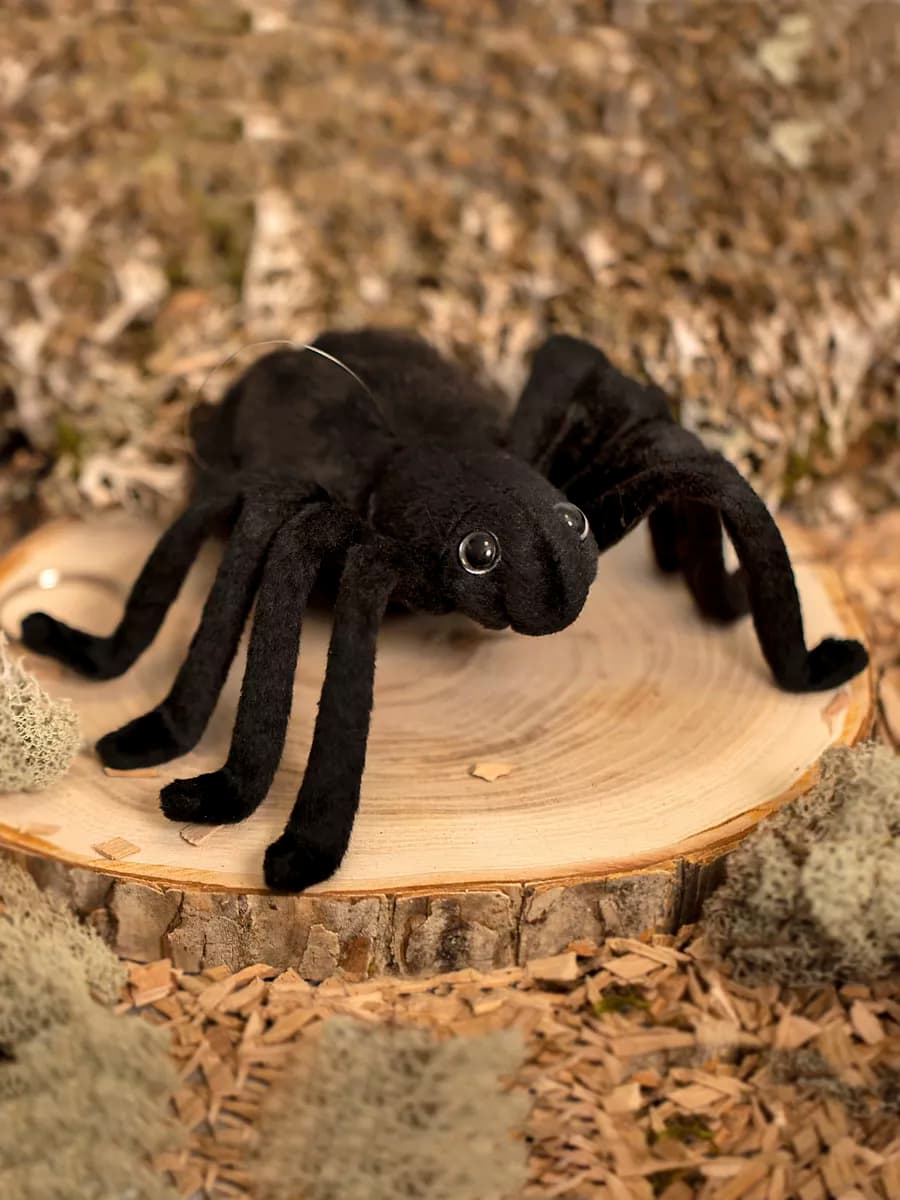 Реалистичная Мягкая игрушка Тарантул 19 см