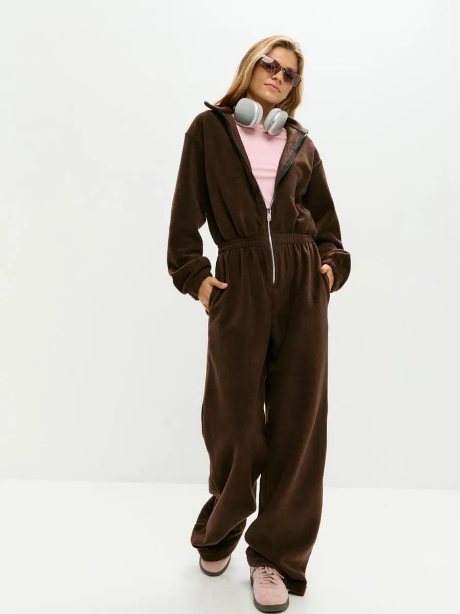 Комбинезон женский флисовый