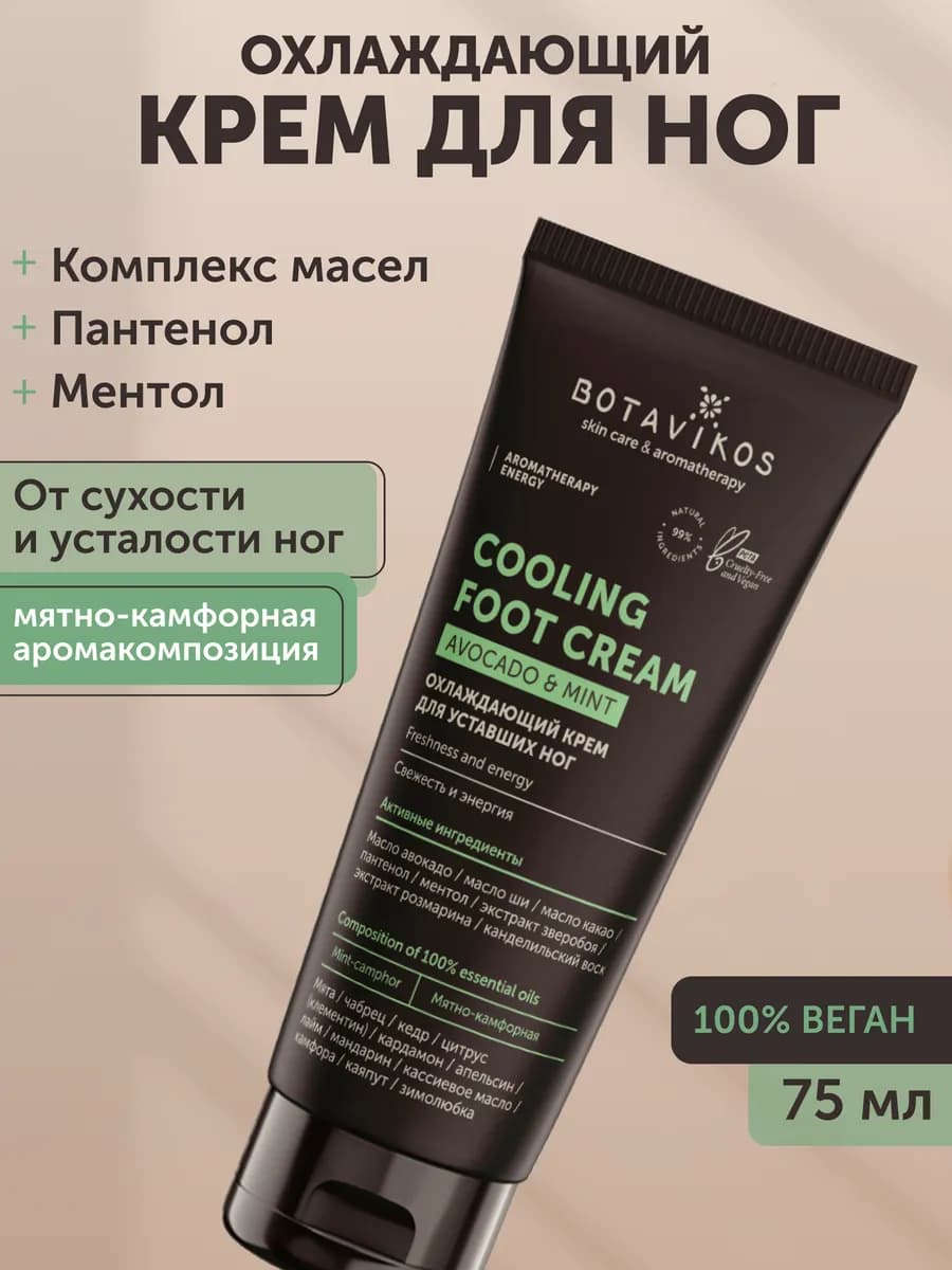 Интенсивный крем для ног Aromatherapy Energy