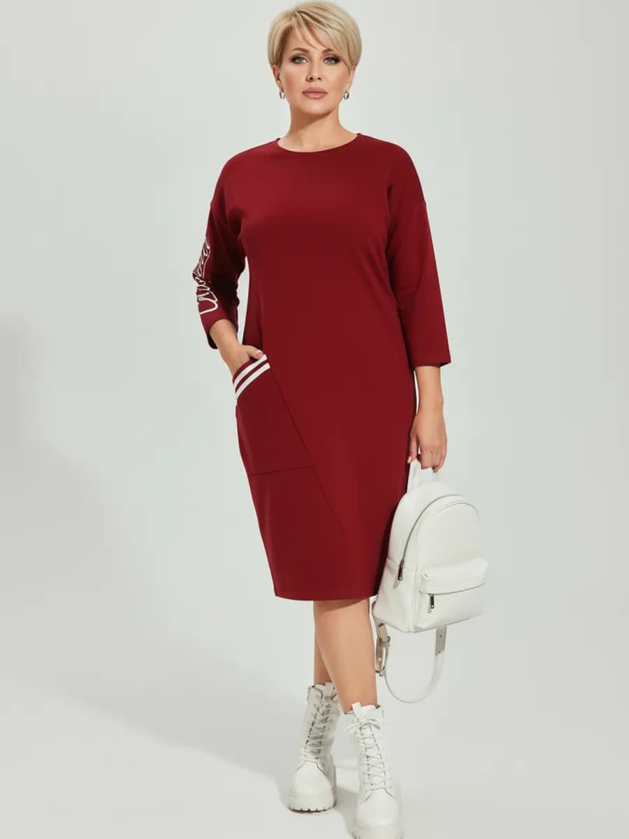 Платье спортивное больших размеров