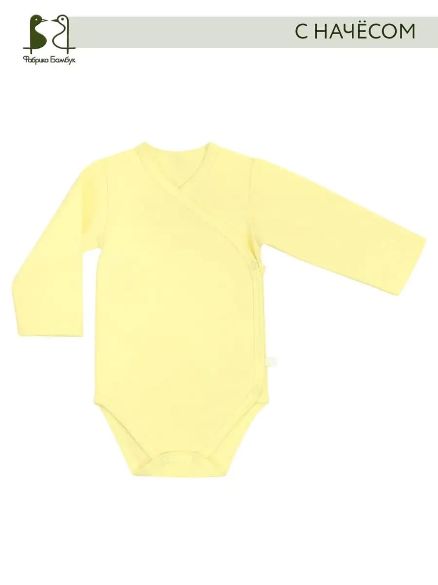 Боди слип теплый с начесом из футера - фото 1