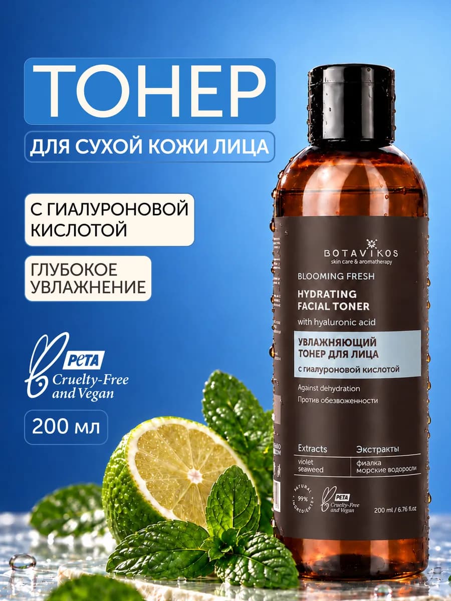 Тоник для лица с гиалуроновой кислотой
