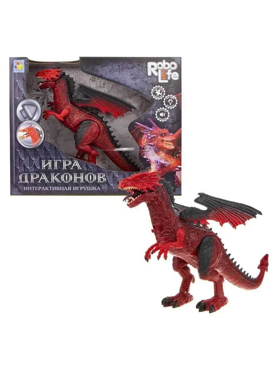 Интерактивная игрушка RoboLife Дракон символ года