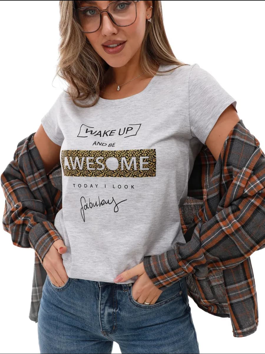 Футболка базовая больших размеров