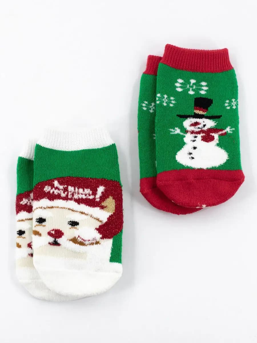Носки Новогодние детские - фото 1