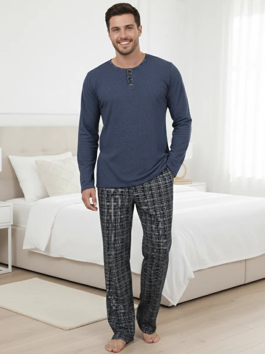 Пижама со штанами большие размеры - фото 1