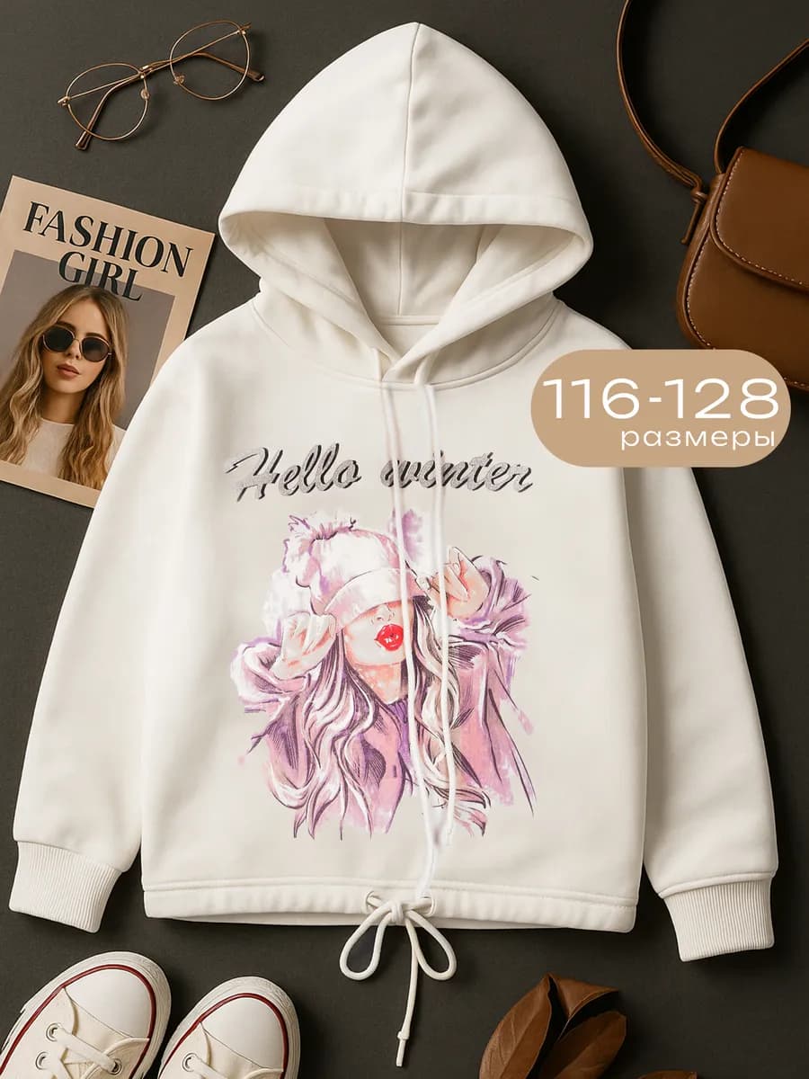 Худи без начёса