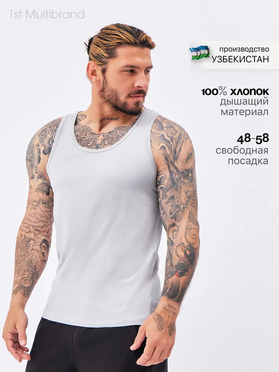 Майка летняя спортивная базовая