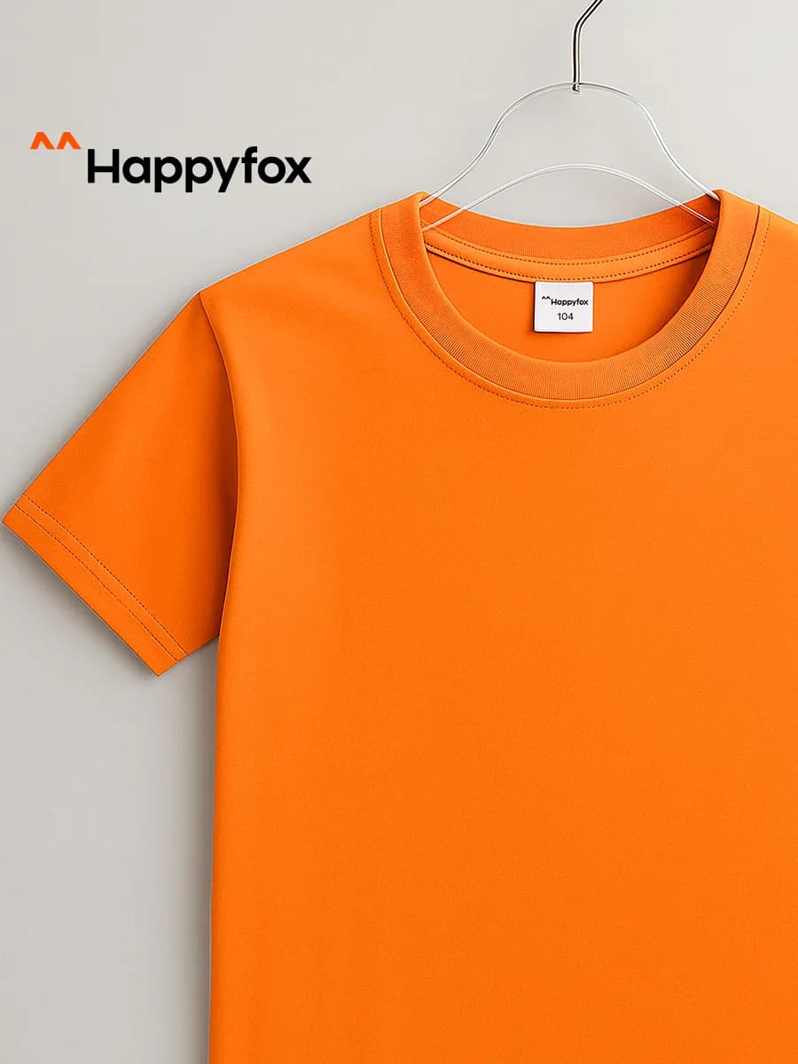 Футболка базовая детская хлопок школьная