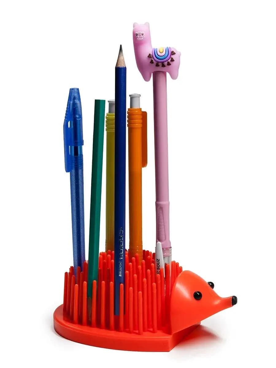 Подставка для офисных принадлежностей в форме Ежик