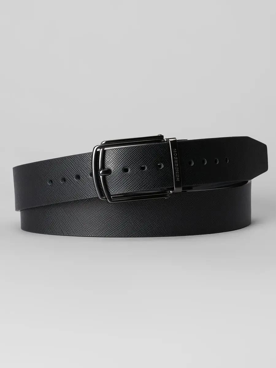 Ремень мужской кожаный классический