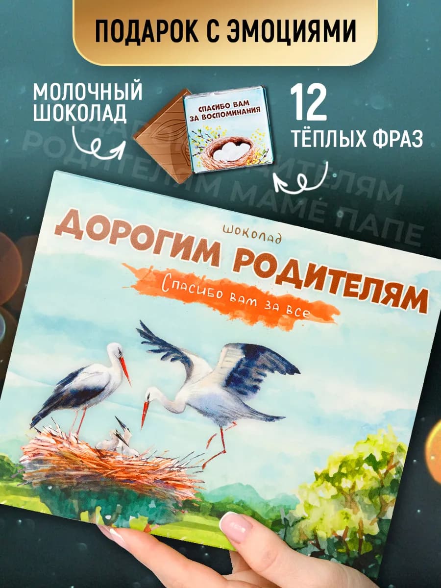 Подарок родителям на годовщину и день семьи