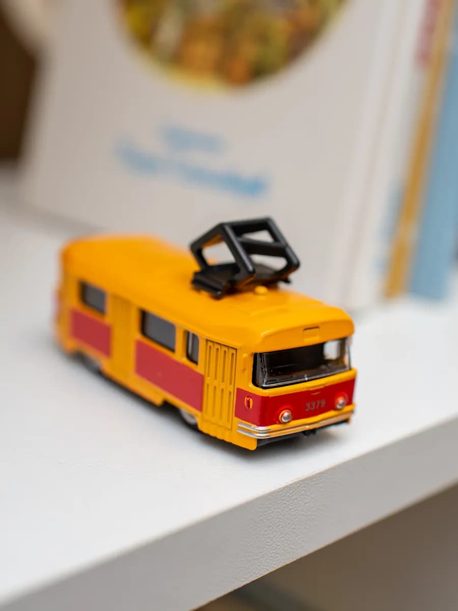 Трамвай серия Городской транспорт, 8–10 см