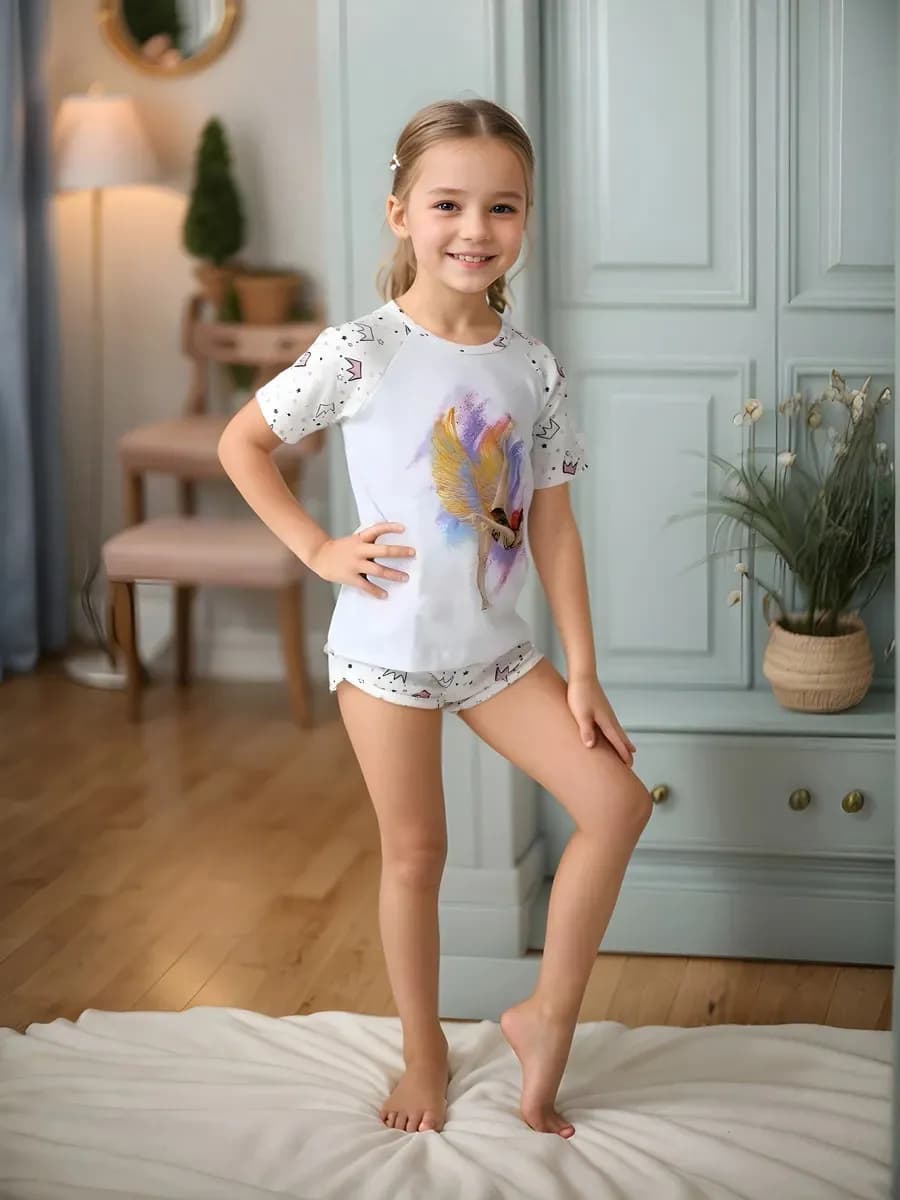 Пижама с шортами