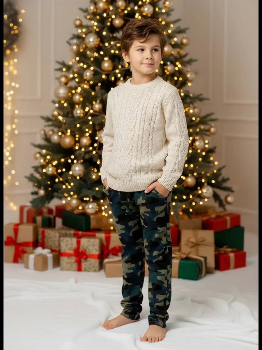 Брюки для мальчика домашние штаны пижамные