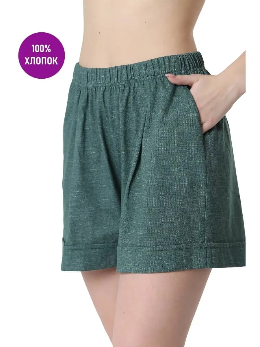 Шорты летние хлопок домашние - фото 1