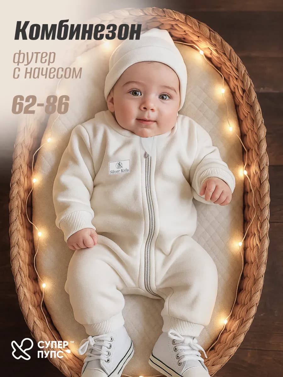 Комбинезон для новорожденных - фото 1