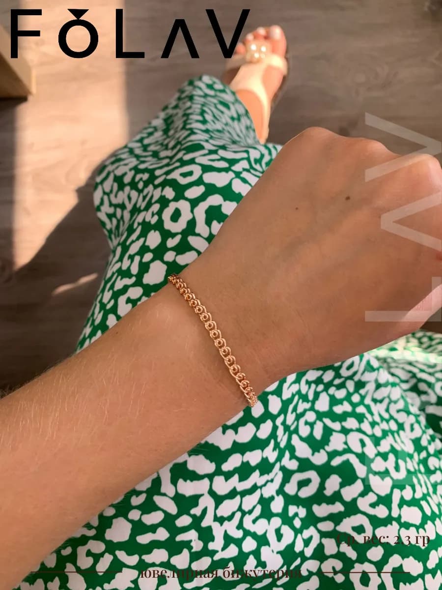 Браслет женский на руку - фото 1