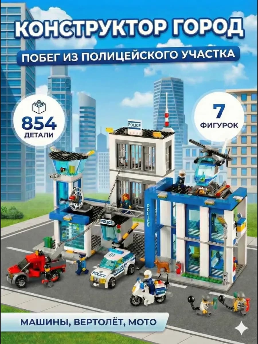 Конструктор City Побег из полиции