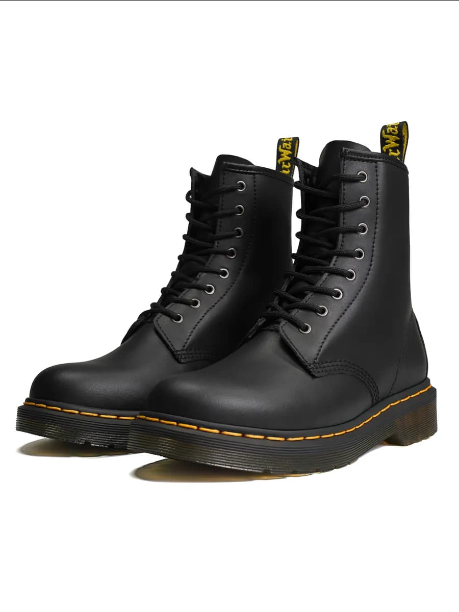 Ботинки Мартинсы Высокие берцы Гриндерсы кожаные