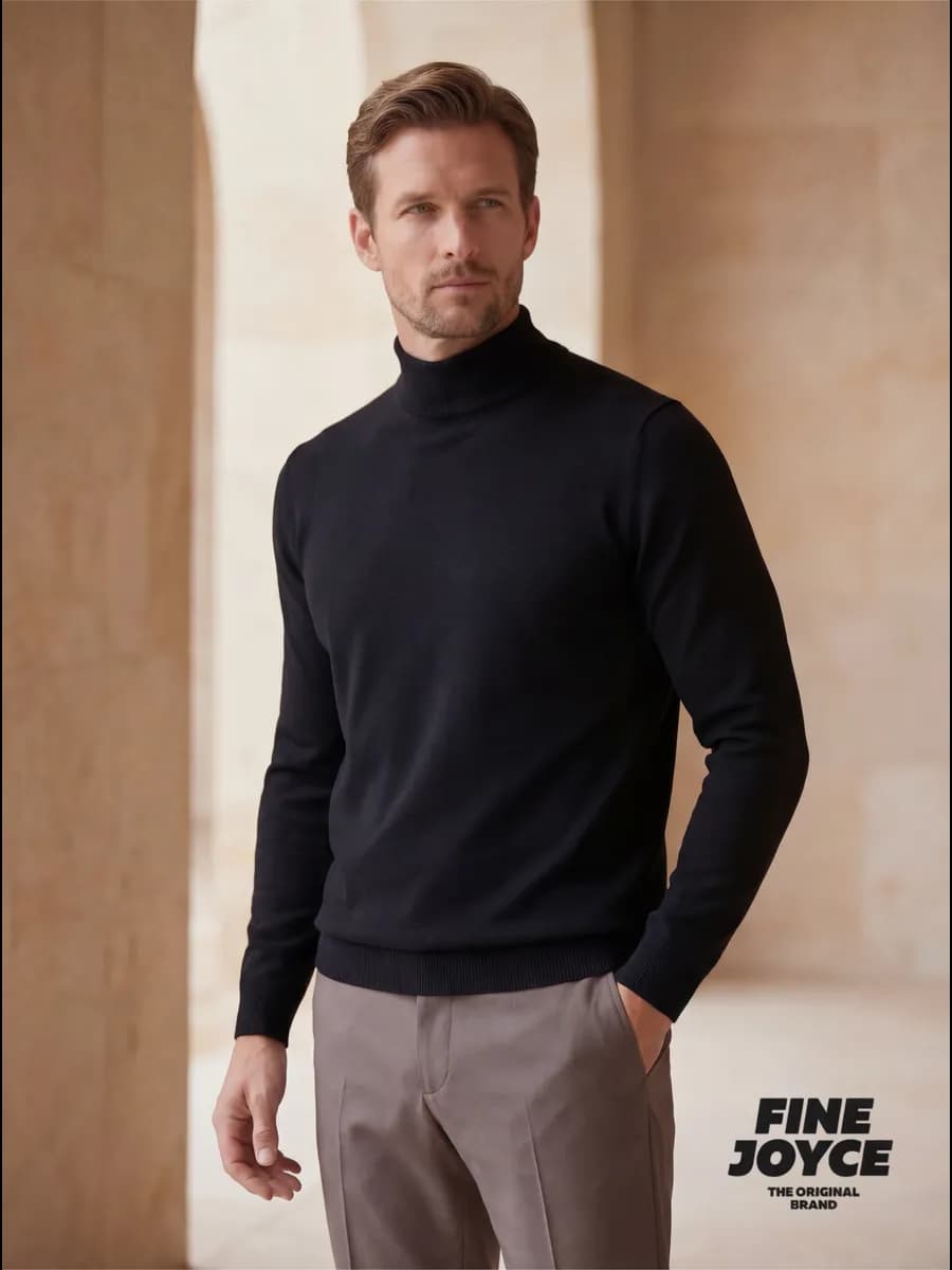 Водолазка теплая кашемир без горла