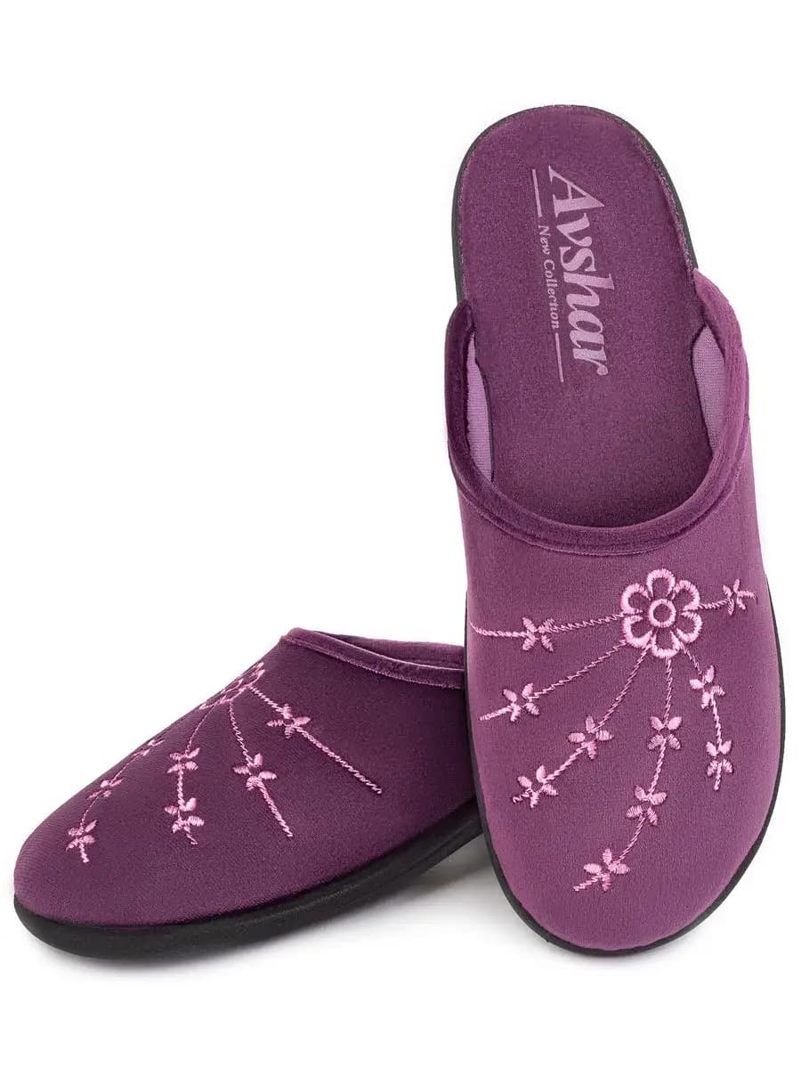 Тапочки домашние на танкетке